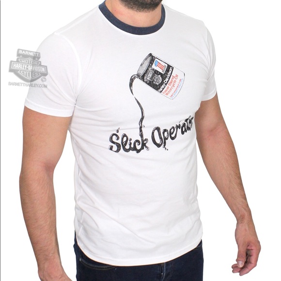 Harley-Davidson Other - NWOT HARLEY DAVIDSON Men’s “Slick Operator” Tshirt